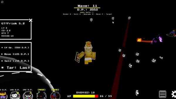 Frisk , Chara Only Challenge But Void [ Alternative Universes Tower Defense ]