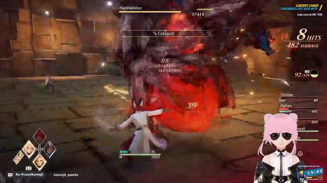 GIGANTO BOSS! Fighting with Dohalim and Kisara! Tales of Arise First Playthrough #15 смотреть онлайн