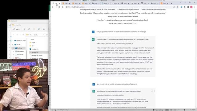Chat GPT + Excel = $1,419 Per Day MIND BLOWING (Must See) смотреть онлайн