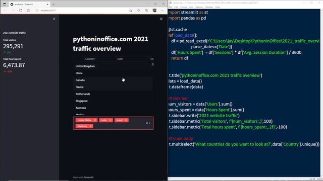 Thank You 248,306 Visitors - Streamlit Tutorial смотреть онлайн