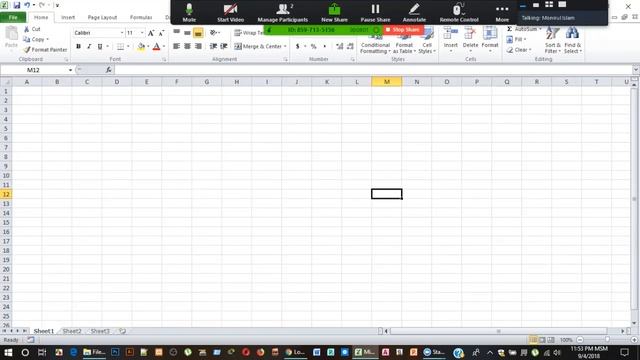 MS Excel (Count if formula) смотреть онлайн