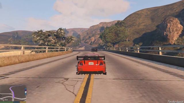 GTA 5 Free ride on street 19 смотреть онлайн