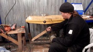 Переделка деревообрабатывающей приставки к мотоблоку в циркулярку. ч.1