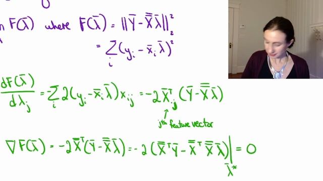 Least squares has a closed form solution смотреть онлайн