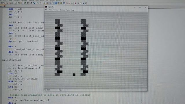 ZX81 racing game with scoring смотреть онлайн