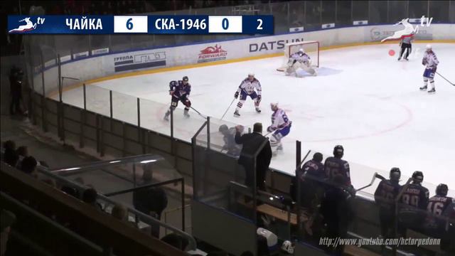 Кубок Харламова. Финал. Чайка Нижний Новгород - СКА-1946 Санкт-Петербург. 1-й матч смотреть онлайн
