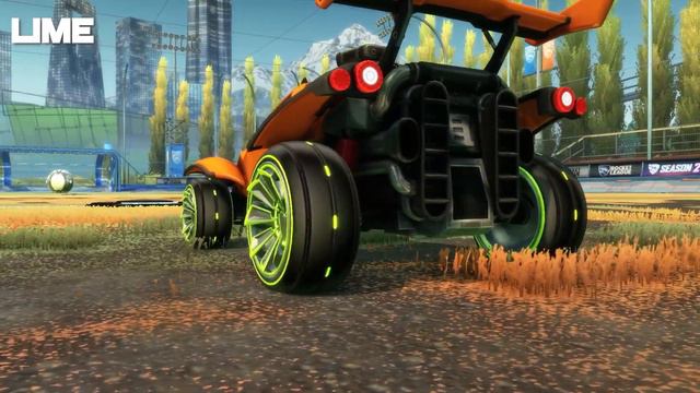 Polyergic Wheels - Painted Showcase (Rocket Pass S2) смотреть онлайн
