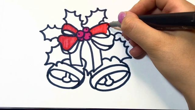 Как нарисовать колокольчики ? смотреть онлайн