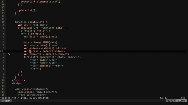 Bootstrap MySQL Forms Template смотреть онлайн