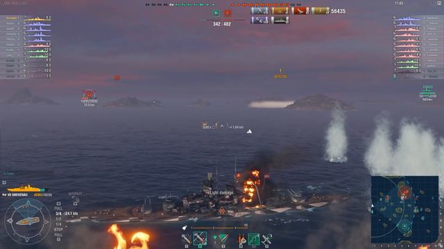 World of Warships - Apocalypse Gneisenau смотреть онлайн