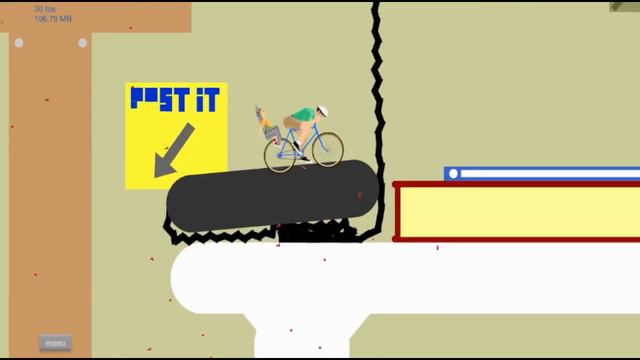 Много Мяса в Happy Wheels смотреть онлайн
