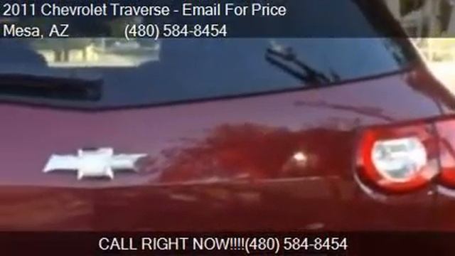 2011 Chevrolet Traverse LT AWD 4dr SUV w/1LT for sale in Mes смотреть онлайн
