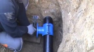 Монтаж соединительной фланцевой муфты