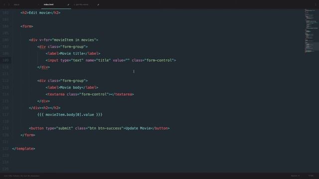 One Page App With Drupal 8 and Vue.js - Part 12 - Update Movie With Vue.js смотреть онлайн