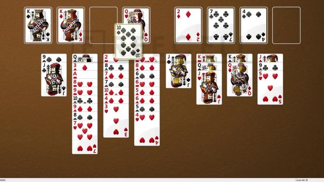 Solution to freecell game #1655 in HD смотреть онлайн
