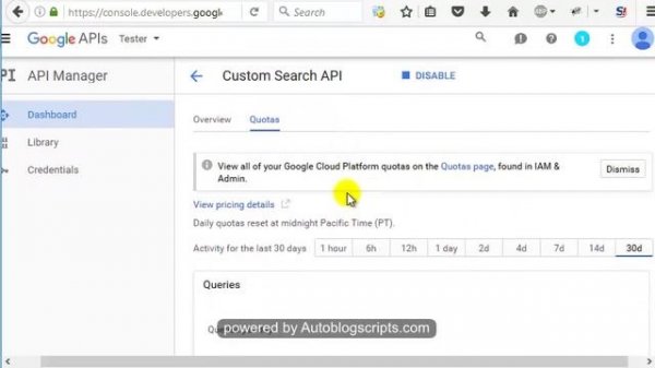 How To Get Google Api Key & Search Engine ID Google CSE