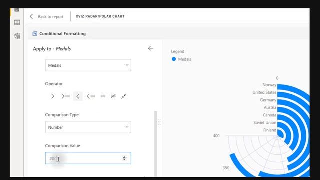 xViz Radar/Polar Chart - A Quick Overview of the Power BI Custom Visual смотреть онлайн