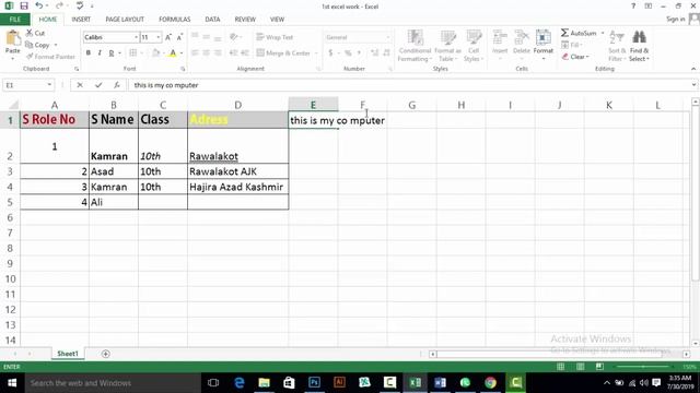 MS Excel 2013 Complete Course | Lecture # 4 | Urdu and Hindi Tutorial | 2019 смотреть онлайн