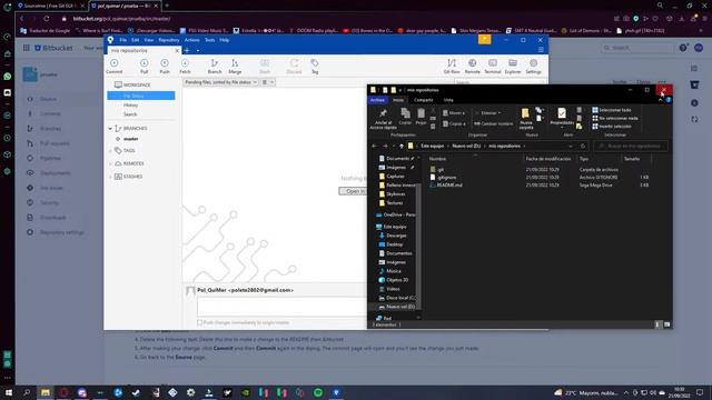 Tutorial - Como descargar y usar Sourcetree | Bitbucket + Git combinado смотреть онлайн