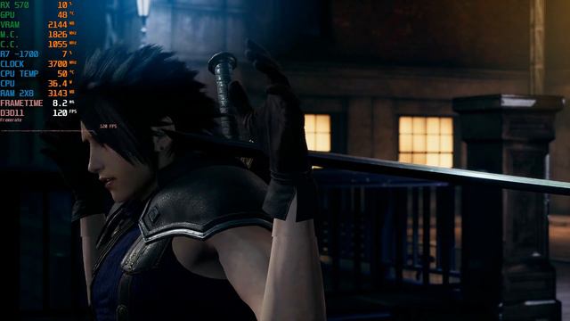 Crisis Core: Final Fantasy 7 Reunion RX 570(Ryzen 7-1700) смотреть онлайн