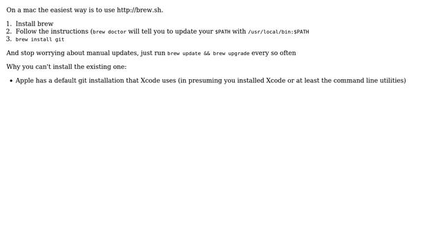 Attempting to update Git on Mac OS X and uninstall of old Git fails (2 Solutions!!) смотреть онлайн