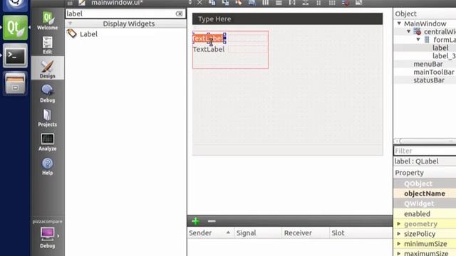 Qt Add Labels And LineEdits in Qt Creator смотреть онлайн