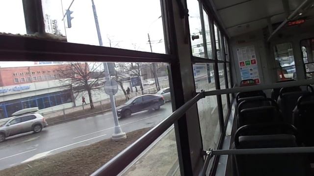 На 51 трамвае от Тихорецкого до Кушелевки СПб 11-**: ЛВС-86К 3082 по №51 (27.03.21) смотреть онлайн