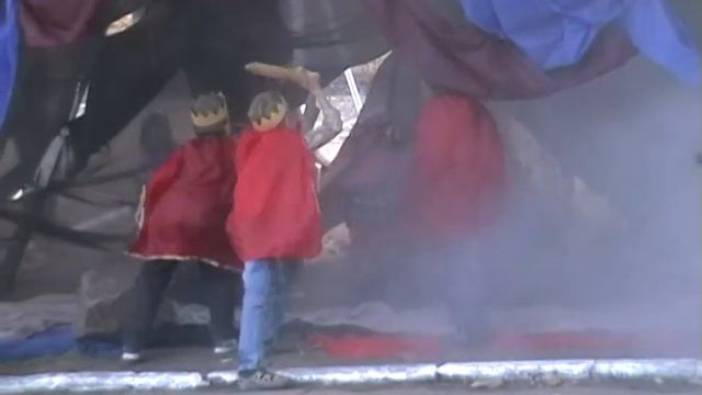 Посвящение в рыцари. Битва с Драконом. Waldorf School 