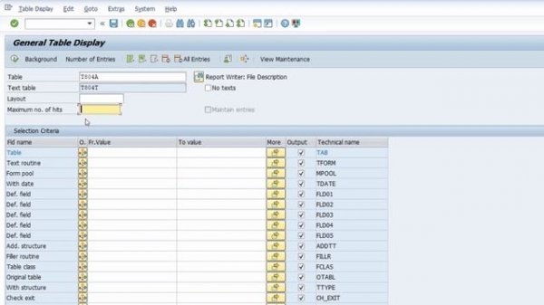 All SAP tables in SAP ERP and SAP S4HANA