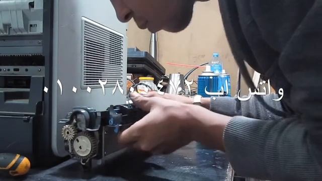 Hp Laserjet p4015n 50.7 Fuser Error مشكلة دوران تروس سخان برنتر ٤٠١٥ смотреть онлайн