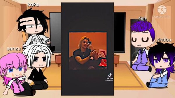 Past Bonten react to y/n//my au Texting Story//Cringe