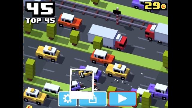 A little chicken crossing a busy road смотреть онлайн