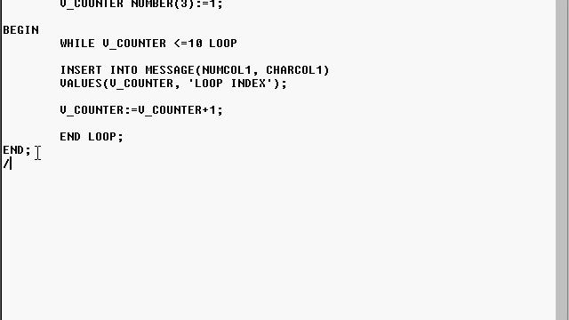 WHILE LOOP смотреть онлайн