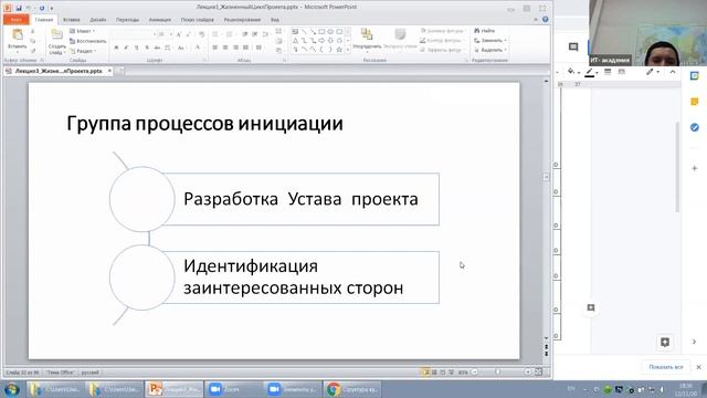 Управление ИТ-проектами. Лекция 3. Жизненный цикл проекта. смотреть онлайн