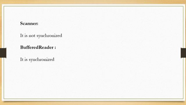 Difference between BufferedReader and Scanner in java смотреть онлайн