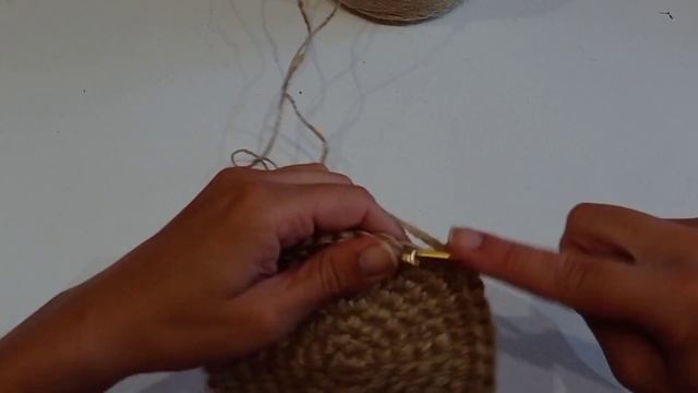 Супер быстро! Легкая летняя сумка из джута. смотреть онлайн