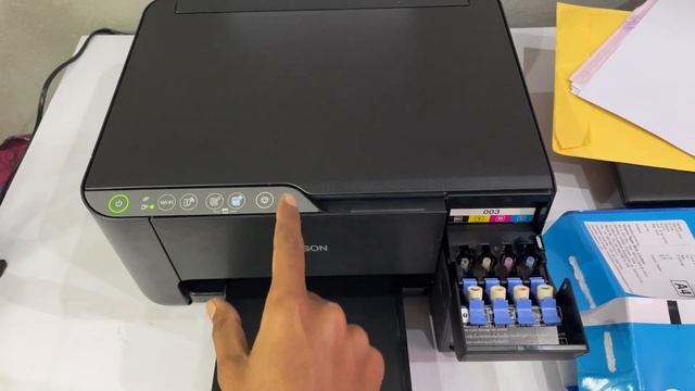 Black ink not Working in Printer Epson L3250 | black page not print смотреть онлайн