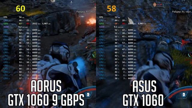 Стоит ли покупать карту GTX 1060 9Gbps? Тест GTX 1060 9Gbps vs GTX 1060 смотреть онлайн