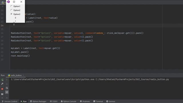 Python GUI Tutorial using Tkinter | Radio Buttons - دورة الواجهات الرسومية смотреть онлайн