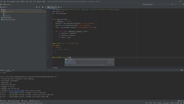 SQLAlchemy with Flask Tutorial: Setting up a PostgreSQL DB and Creating Restful API GET and Post смотреть онлайн
