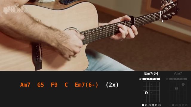 A Sky Full Of Stars - Coldplay (aula de violão completa) смотреть онлайн