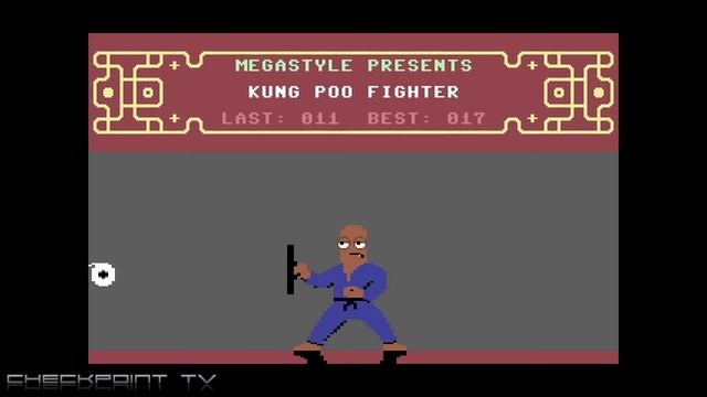 Kung Poo Fighter - 2020 Reset 4K Craptastic GameDev Competition C64 Gameplay смотреть онлайн