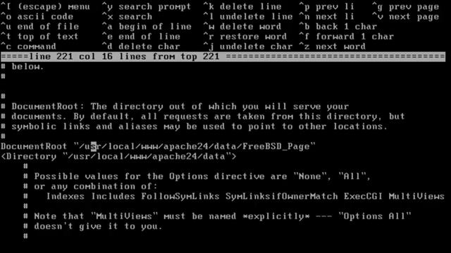 WebServer Apache FreeBSD 10 смотреть онлайн