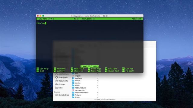 How To Create A Bash Profile for Your Terminal App смотреть онлайн