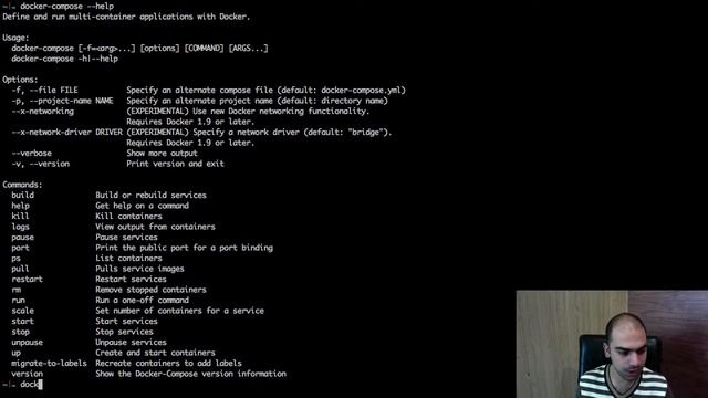 15- using docker compose for docker sample workflow смотреть онлайн