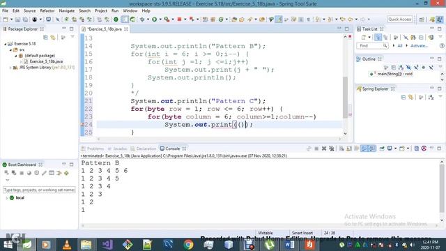 Introduction To Java Programming Exercise 5 18b смотреть онлайн