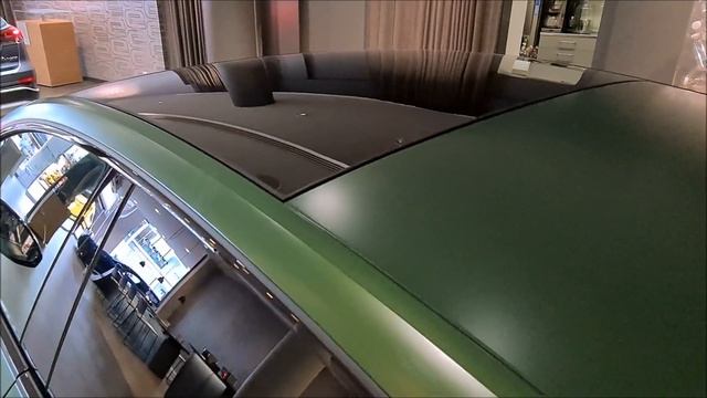 2022 Audi RS7 Sportback 600 Hp In Sonoma Green Matt (Audi Exclusive) - Exterior And Interior