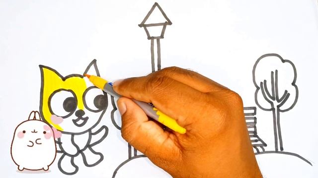 Bolalar uchun rasm chizish bog'i/Drawing park for children/Парк рисования для детей смотреть онлайн