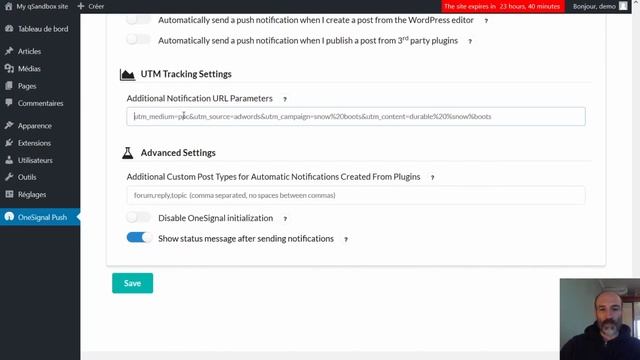 WordPress : Ajoute des notifications push avec OneSignal pour fidéliser tes lecteurs смотреть онлайн