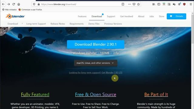 Blender Homepage смотреть онлайн
